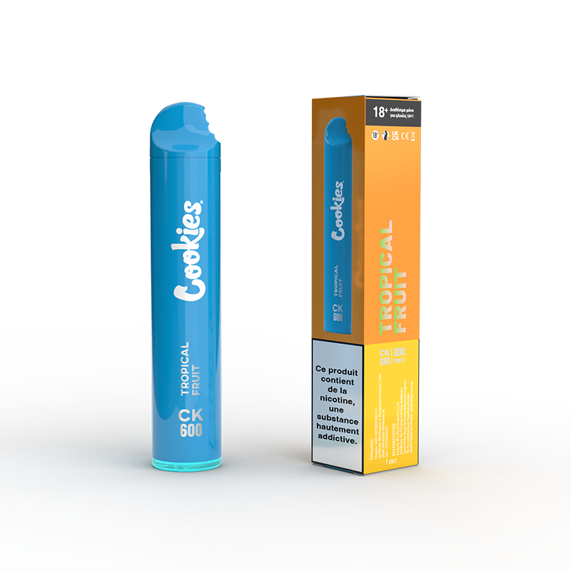 TROPICAL FRUIT 600 PUFF NIKOTYNA COOKIES