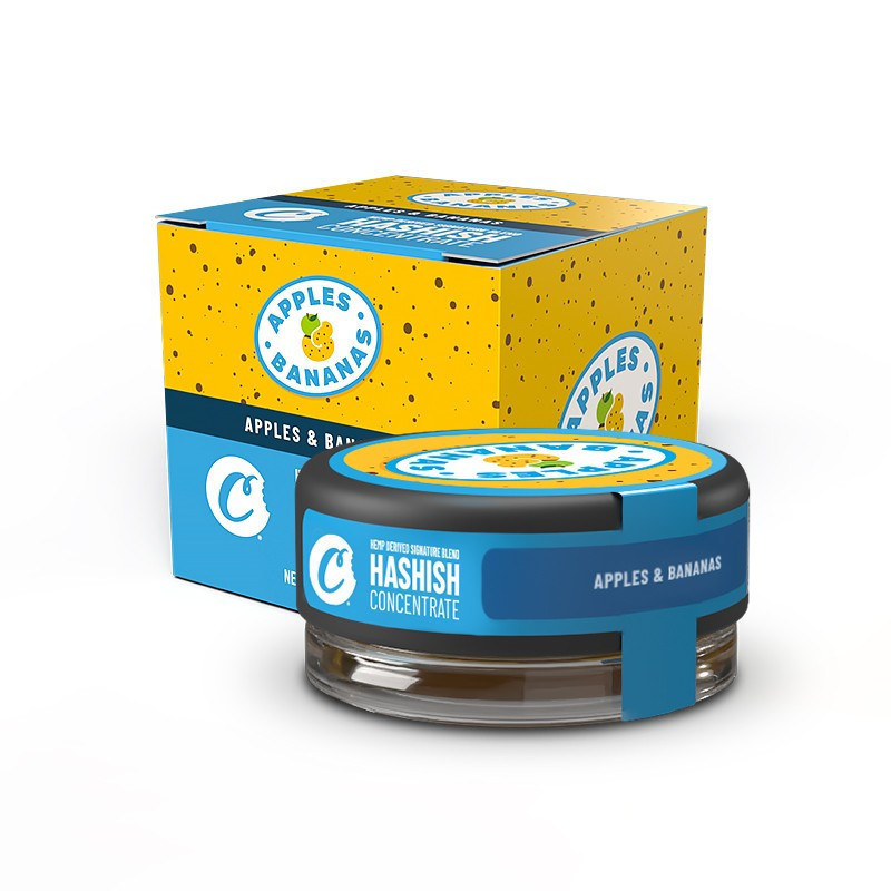 APPLES AND BANANAS HASZ INFUSED COOKIES