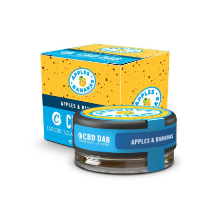 APPLES AND BANANAS CIASTKA CBD DAB