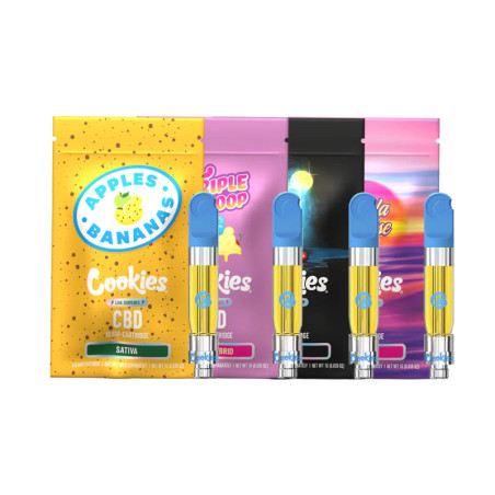 PAKIET KARTUSZ CBD COOKIES® X4