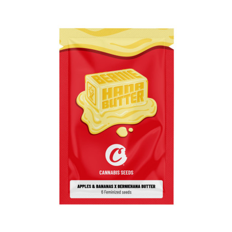 NASIONA FEMINIZOWANE APPLES & BANANAS X BERNIEHANA BUTTER COOKIES® (X6)