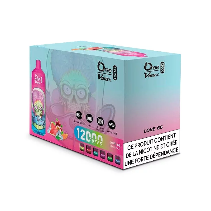 LOVE 66 12K PUFF NIKOTYNA TAFF